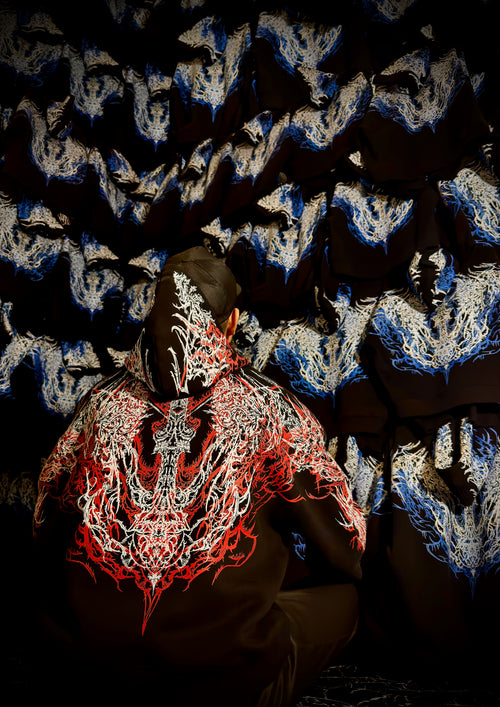 FLAMES OF HELHEIM (HOODIE) - 400GSM