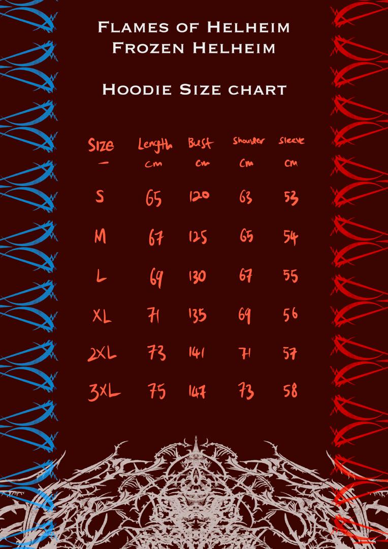 FROZEN HELHEIM (HOODIE) - 400GSM